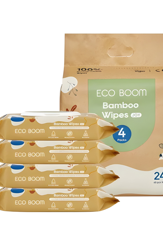 Toallas Húmedas Eco Boom Pack 4x60 Unidades