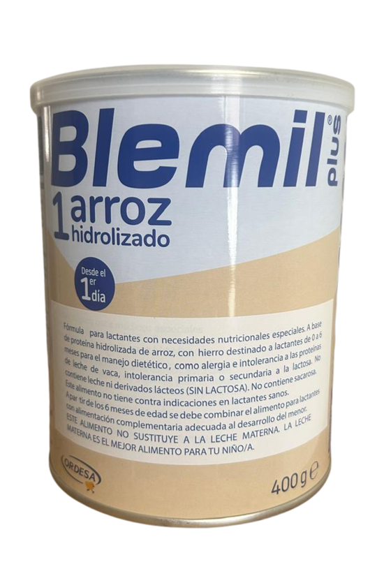 Fórmula Hidrolizada de Arroz Etapa 1 Blemil Plus 400gr