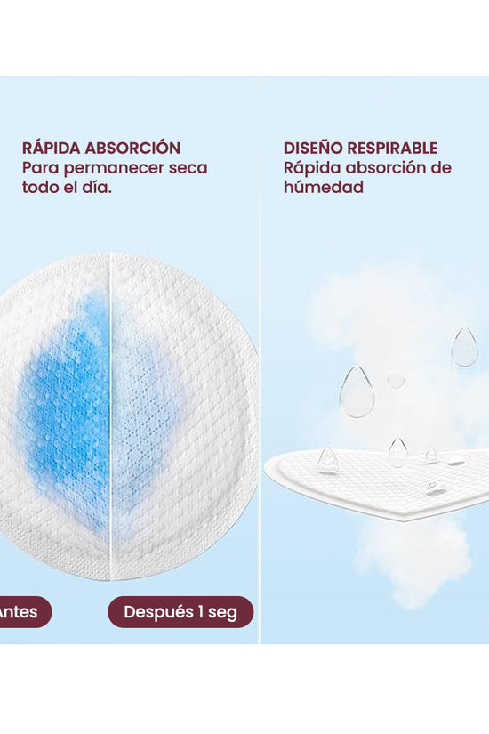 Pads Absorbentes de Lactancia Ultra Delgados 60un.