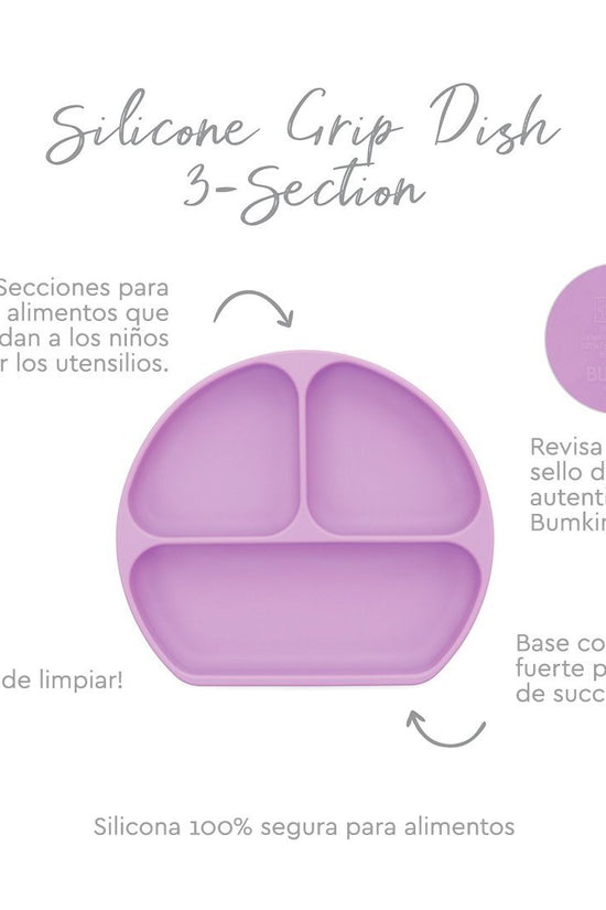 PLATO CON AGARRE + TAPA  BUMKINS