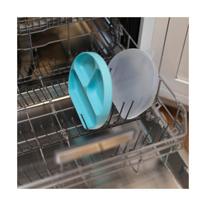 PLATO CON AGARRE + TAPA  BUMKINS