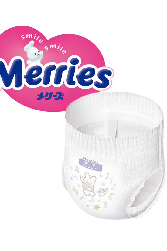 PAÑALES MERRIES PANTS APRENDIZAJE JUMBO