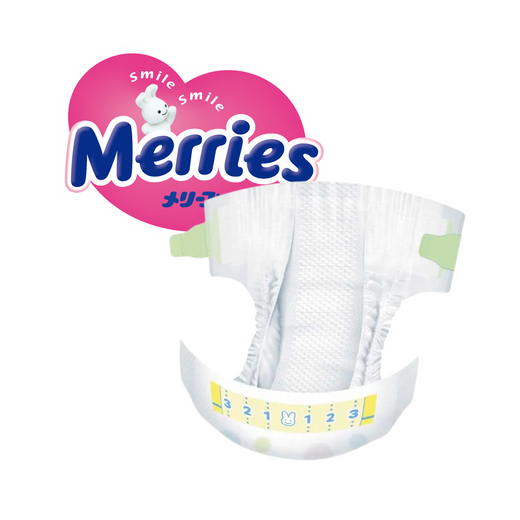 PAÑALES MERRIES VELCRO JUMBO
