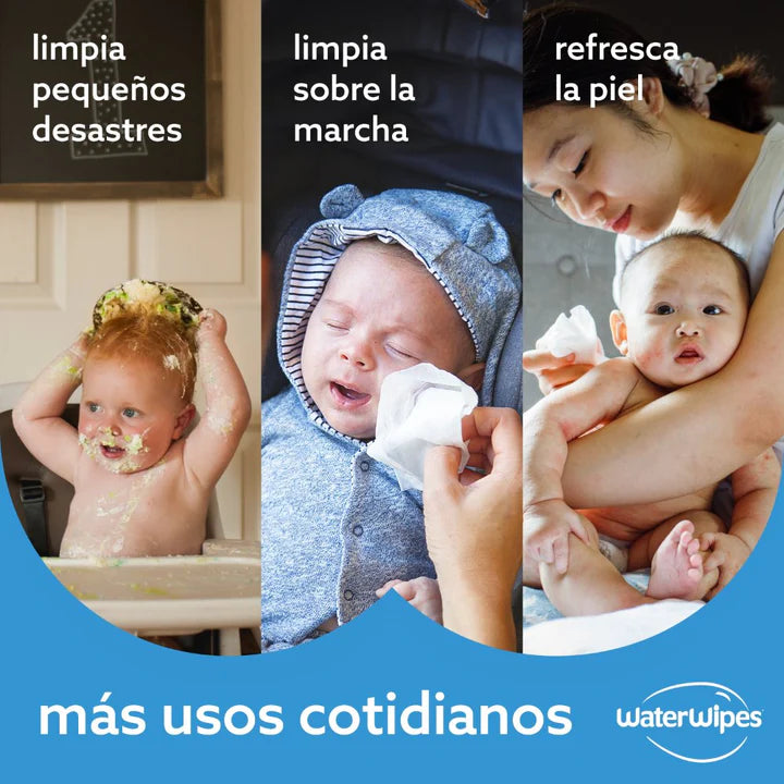 Toallas húmedas WaterWipes Caja de 16 U
