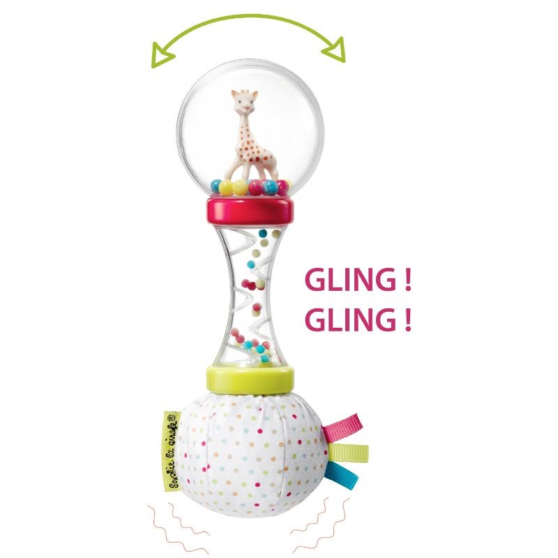 Sonajero Sophie la girafe soft maracas rattle