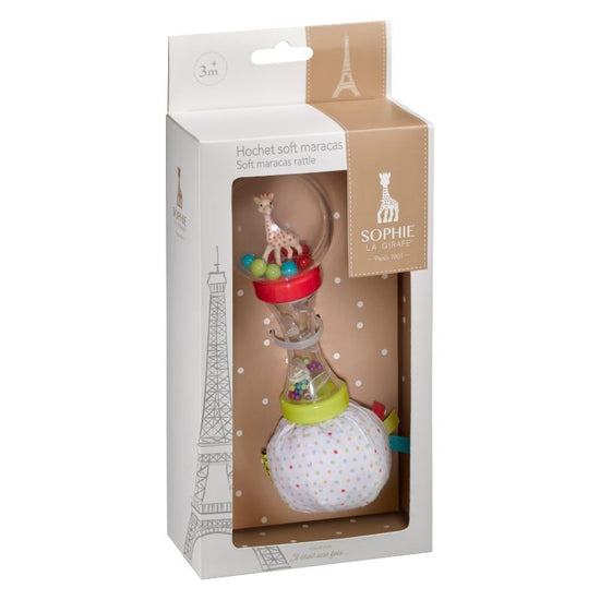 Sonajero Sophie la girafe soft maracas rattle