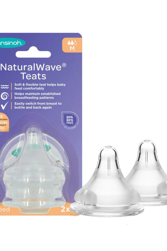 Tetina Mamadera Lansinoh NaturalWave Pack x2