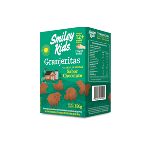 GALLETAS GRANJERITA CHOCOLATE 150 GR - SMILEY KIDS