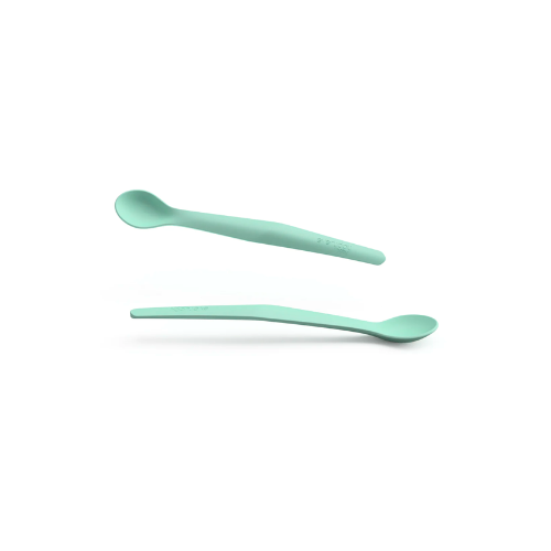 PACK DE DOS CUCHARAS DE SILICONA VERDE - EVERYDAY BABY