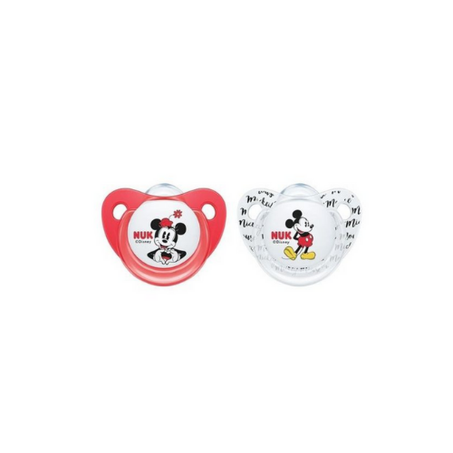 CHUPETES ORTODÓNTICOS MICKEY MOUSE ETAPA 1  2 U - NUK