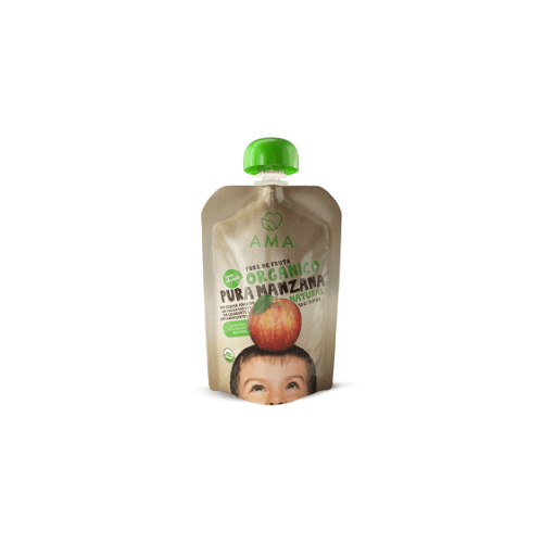 PURE DE MANZANA ORGÁNICA 90GR - AMA