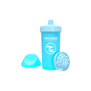 VASO KID CUP CELESTE PASTEL +12M 360 ML - TWISTSHAKE