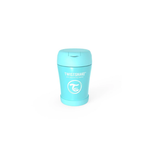 TERMO PARA COMIDA AZUL PASTEL 350 ML - TWISTSHAKE