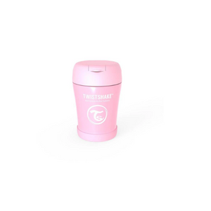 TERMO PARA COMIDA ROSADO PASTEL 350ml - TWISTSHAKE