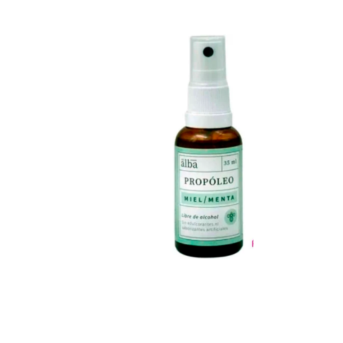 PROPÓLEO MIEL MENTA  35 mL Spray - APICOLA DEL ALBA