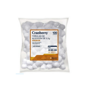 ALGODÓN TÓRULA 0,5 G 100 U CRANBERRY