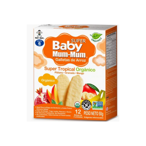 GALLETAS TROPICAL 50 GR - BABY MUM MUM