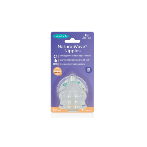 Tetina Mamadera Lansinoh NaturalWave Pack x2