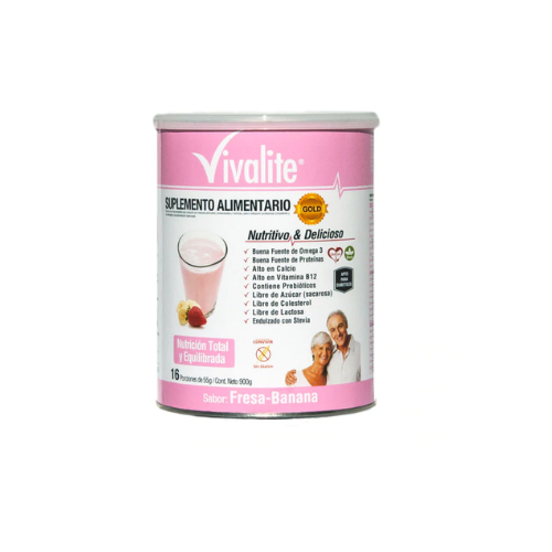 SUPLEMENTO ALIMENTARIO FRESA 900 GR - VIVALITE