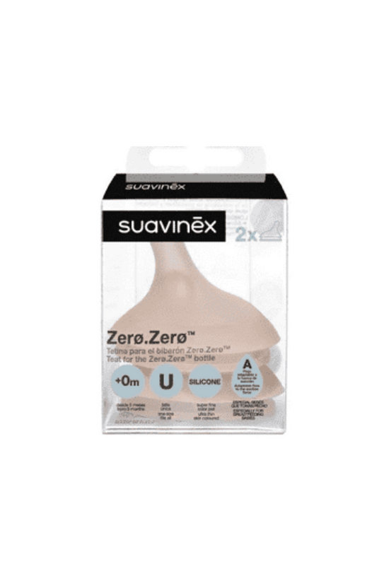 TETINA ZERO ZERO FLUJO ADAPTABLE 2 U - SUAVINEX