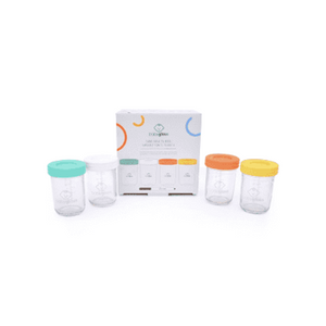 CONTENEDORES DE VIDRIO BABYGLASS 4 U 240 ML