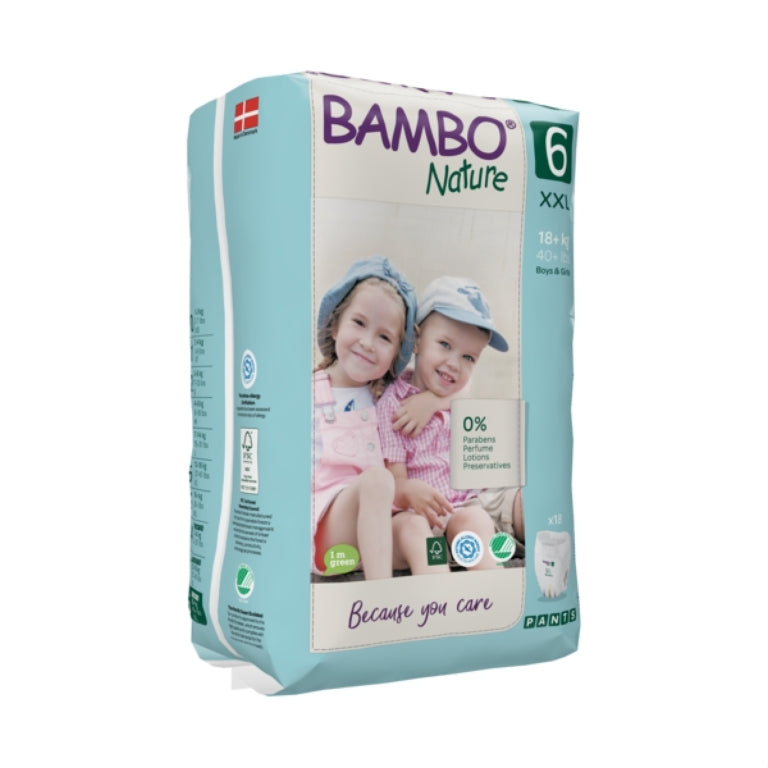 PANTS BAMBO NATURE - ECO FRIENDLY  6 (18 u.)