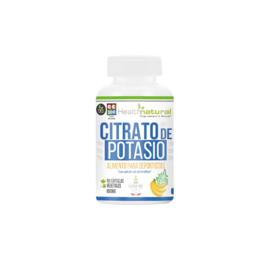 CITRATO DE POTASIO 60 Caps - HEALTH NATURAL