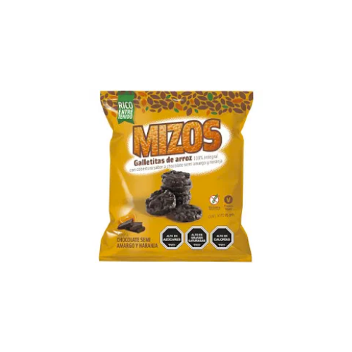 GALLETAS DE ARROZ NARANJA  16 GR - MIZOS