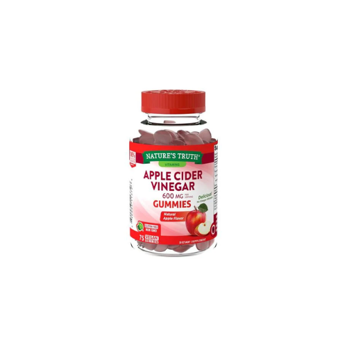 VINAGRE DE MANZANA 600 Mg - 75 GOMITAS VEGANA - NATURES TRUTH