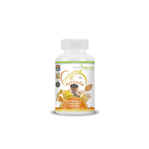 CURCUMA ACTIVADA  60 Caps - HEALTH NATURAL