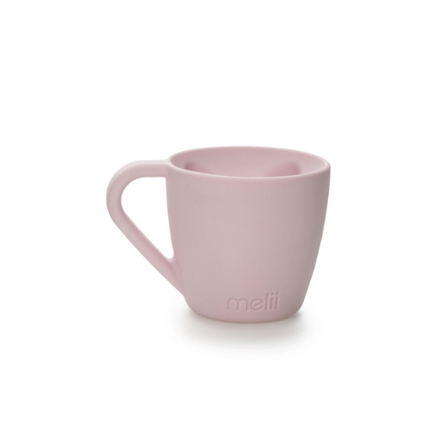 TAZA DE SILICONA OSO ROSA - MELII