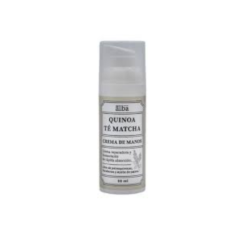 CREMA DE MANOS  REPARADORA QUINOA TE MATCHA 50 ML -  APÍCOLA DEL ALBA