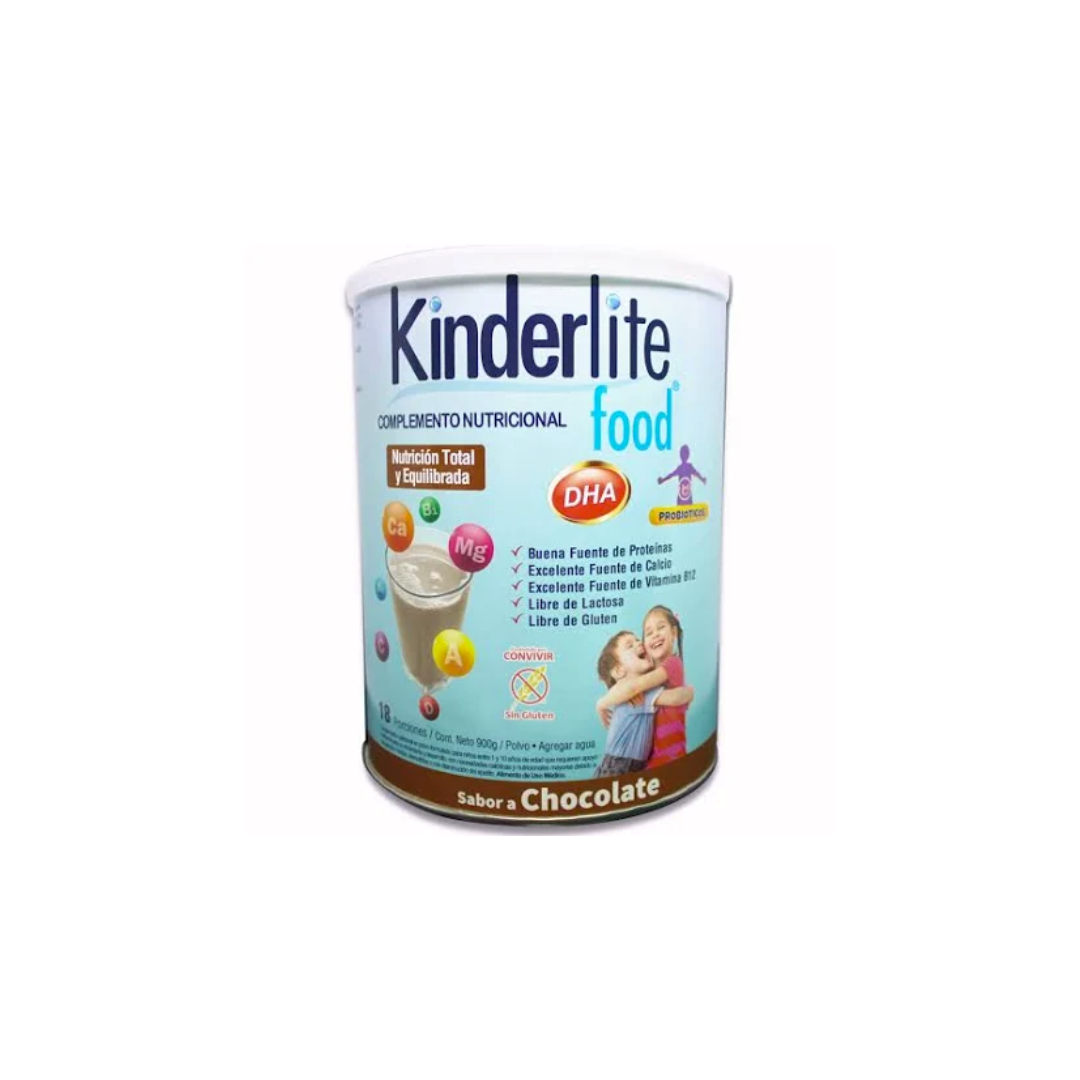 KINDERLITE NUTRICIÓN  CHOCOLATE 900 GR - VIVALITE