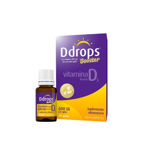 Vitamina D3 Ddrops 600 UI 100 Gotas