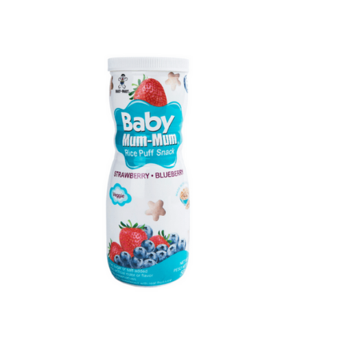 PUFFS FRUTILLA ARANDANO 50 grs  - BABY MUM MUM