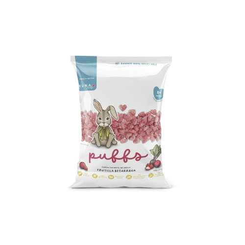 Cereal Infantil de Arroz Puffs Kuna Foods 10 g