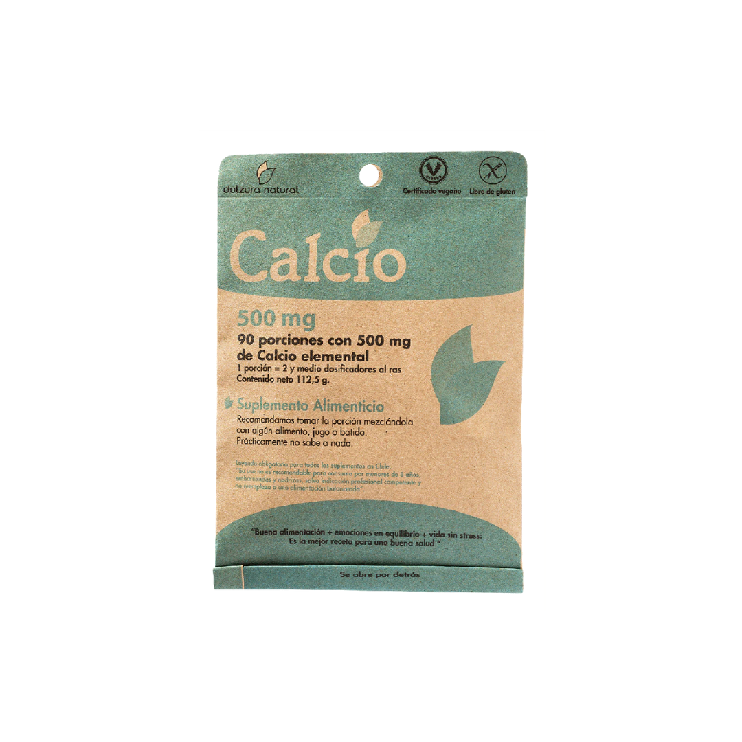 CALCIO 500 mg - DULZURA NATURAL