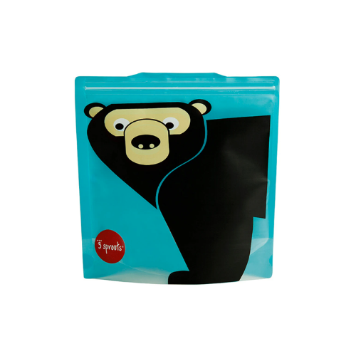 BOLSAS REUTILIZABLES PARA SNACK OSO 2 U - 3 SPROUTS