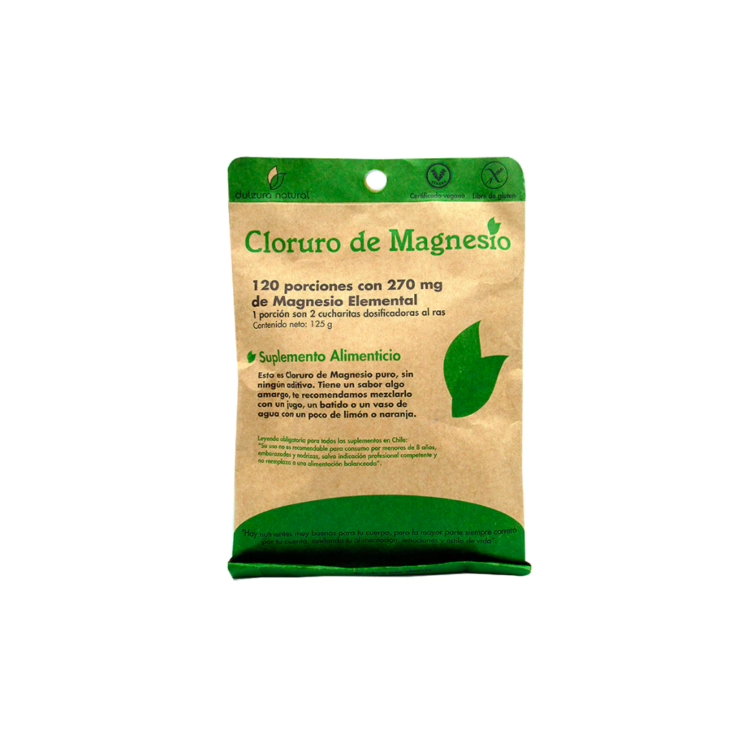 CLORURO DE MAGNESIO, 125 GRS. -  DULZURA NATURAL