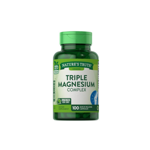 TRIPLE MAGNESIUM COMPLEX 400 Mg - 100 Cápsulas - NATURES TRUTH