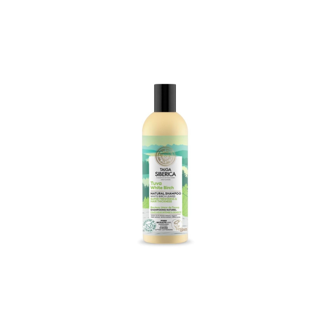 SHAMPOO ABEDUL CUIDADO CABELLO FINO TAIGA, 270ml  - SIBERICA