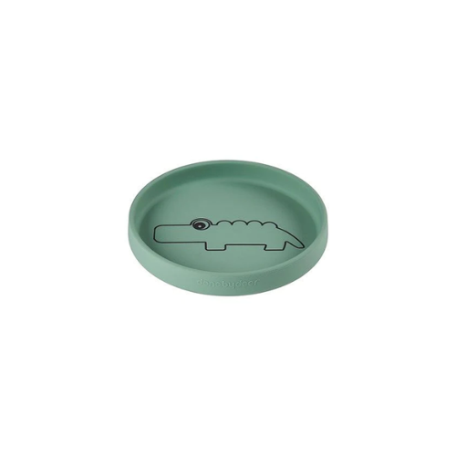 PLATO DE SILICONA CROCO VERDE- DONE BY DEER