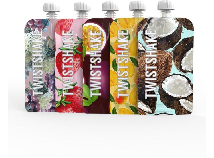 BOLSAS TWISTSHAKE SQUEEZE BAGS 200ML (5 u.)