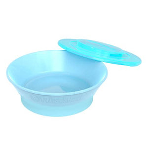 BOWL CON TAPA AZUL +6M - TWISTSHAKE