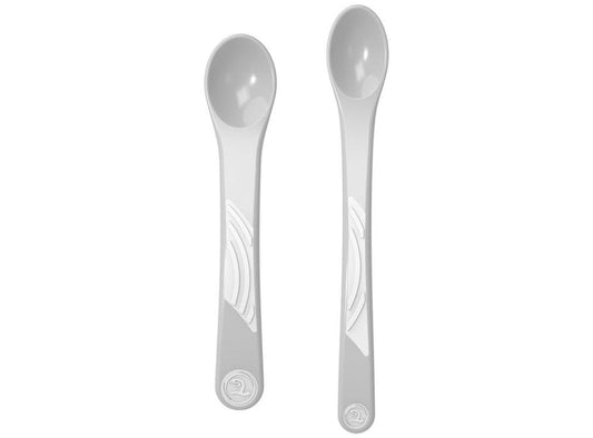 CUCHARAS RECTAS TWISTSHAKE GRIS (2 U.)