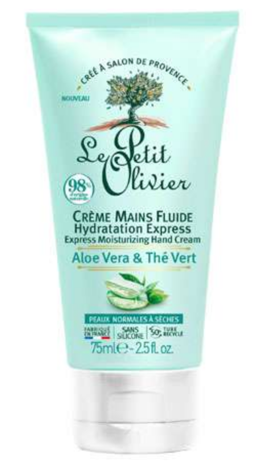CREMA DE MANOS ALOE VERA 75 ML - LE PETIT OLIVIER 