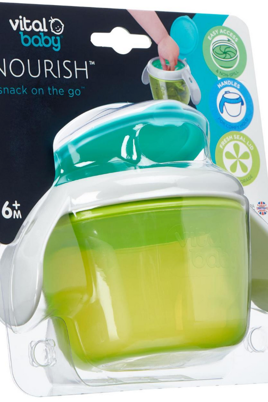 BOWL PARA SNACKS VERDE - VITAL BABY