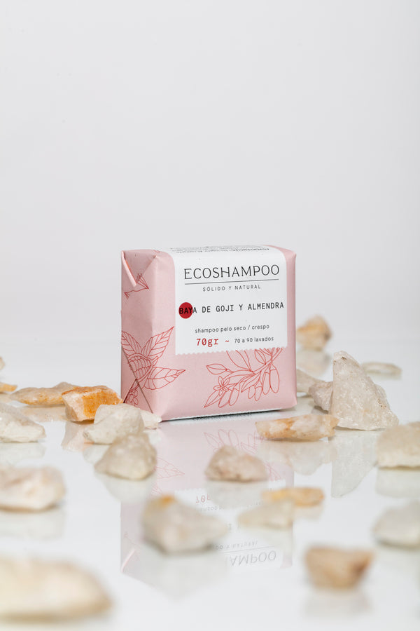 SHAMPOO CABELLO SECO & CRESPO DE GOJI 70 GR - ECOSHAMPOO