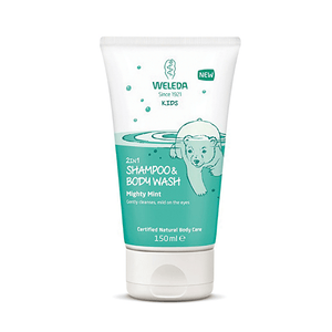SHAMPOO Y GEL DE DUCHA NIÑOS MENTA 150 ML - WELEDA