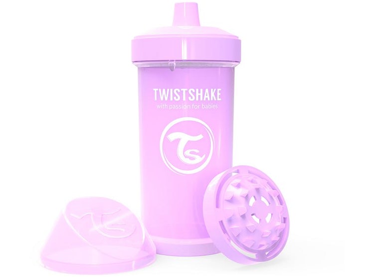 VASO ANTIDERRAME ROSADO 360 ML- TWISTSHAKE